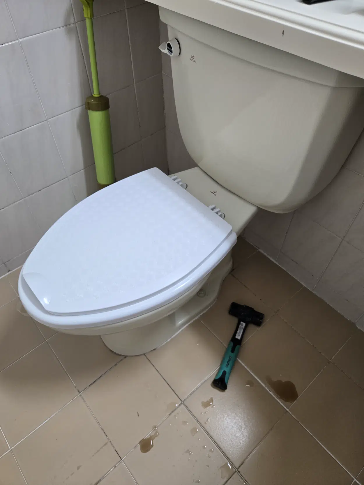 대구변기막힘 작업사진